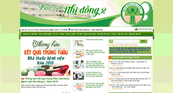 Desktop Screenshot of lienhe.benhviennhi.org.vn